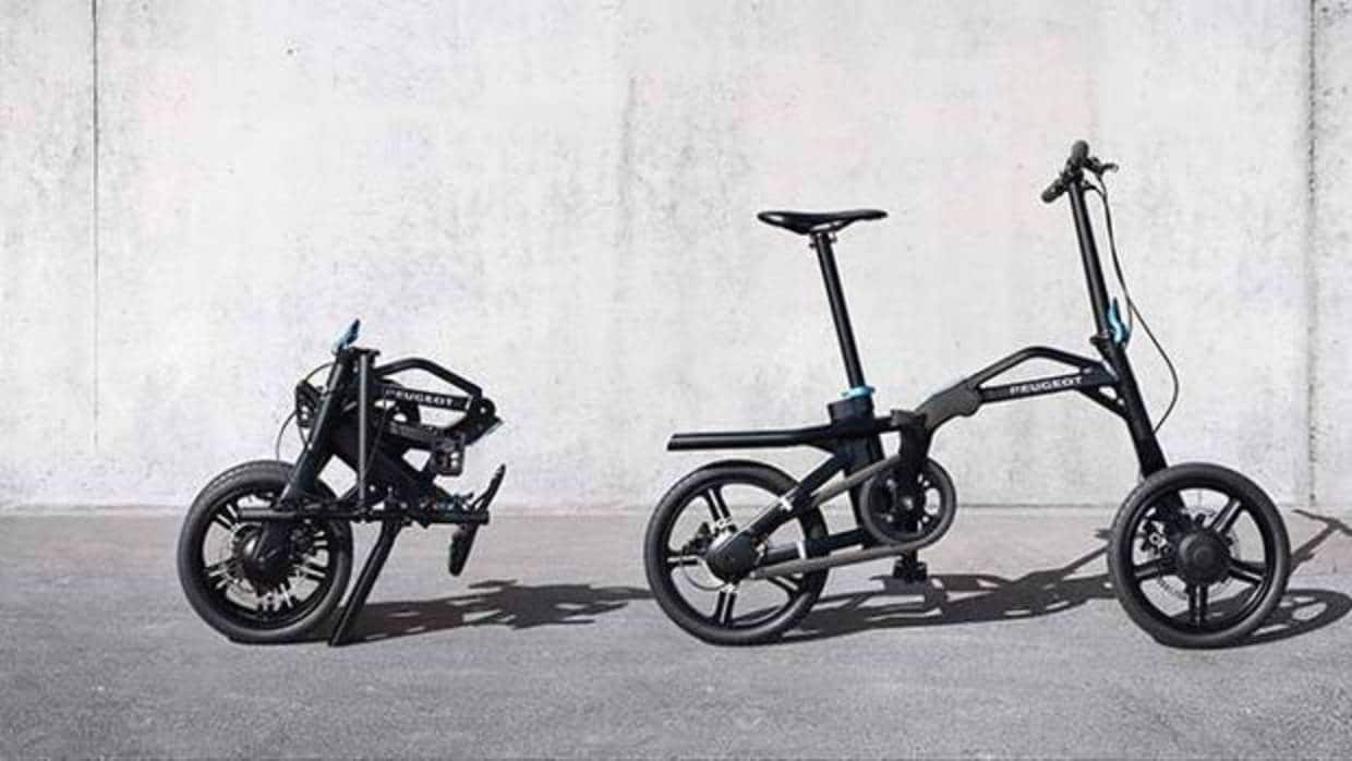 La bicicleta plegable de Peugeot es premiada por su diseño