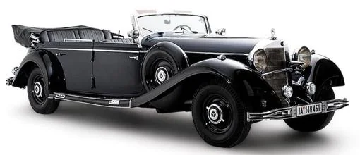 A subasta el «Súper Mercedes» que utilizó Hitler durante la II Guerra Mundial