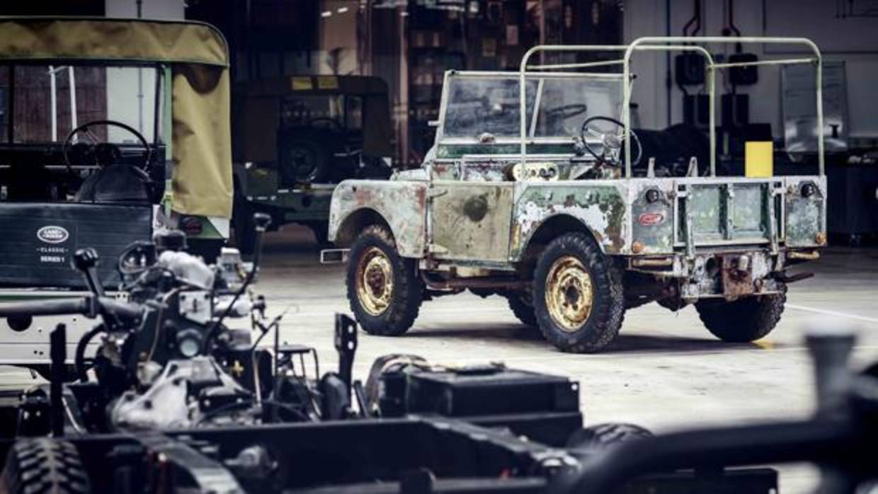 Restauran un Land Rover original desaparecido hace 63 años