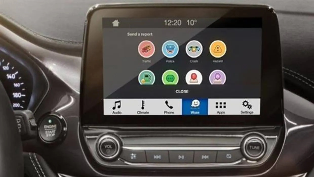 Ford permitirá proyectar la aplicación Waze a la pantalla de sus vehículos a partir de abril
