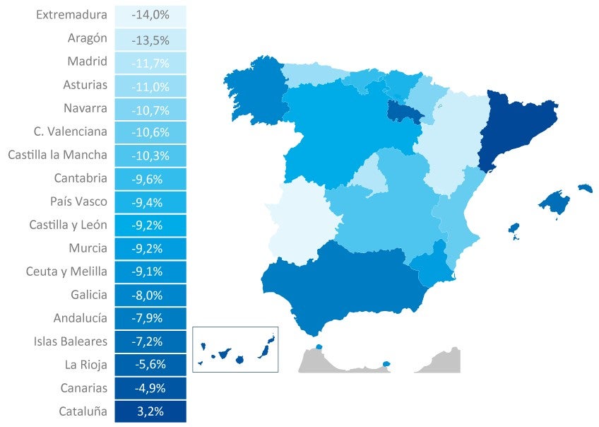 El precio del seguro puede ser hasta un 99% más caro según la comunidad autónoma