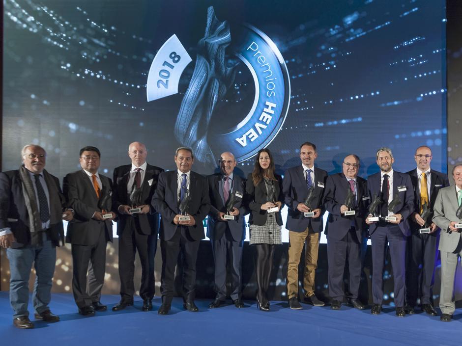 La industria del neumático entrega sus Premios Hevea en el marco de Motortec Automechanika Madrid