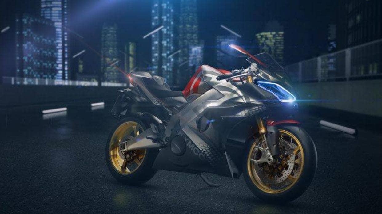 SuperNEX, la primera motocicleta superdeportiva eléctrica de Kymco