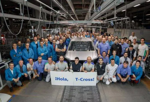 Comienza la producción del T-Cross en la planta navarra de Volkswagen