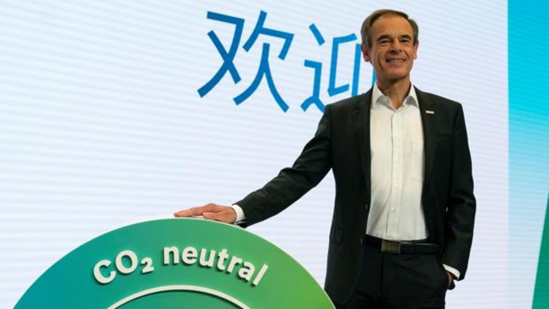 Volkmar Denner, CEO de Bosch, ayer en Renningen (Alemania)