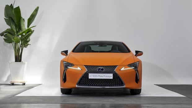 Lexus desvela en primicia el LC 500h «Matte Prototype»