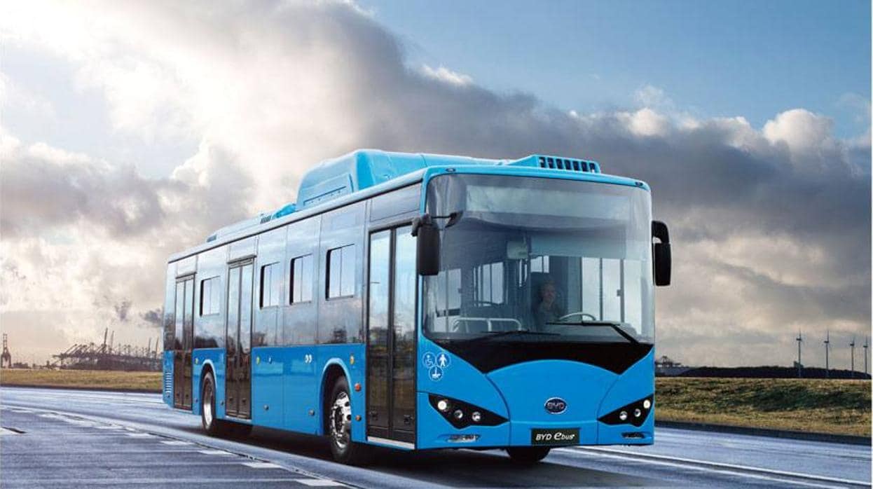Madrid contará con 15 autobuses eléctricos chinos para su transporte público