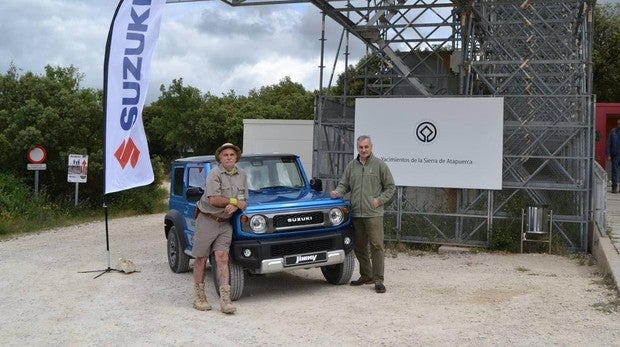 Dos Suzuki Jimny se suman a los trabajos arqueológicos del yacimiento de Atapuerca