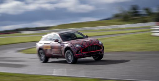 El Aston Martin DBX pasa por sus últimas etapas de desarrollo y se presentará en diciembre