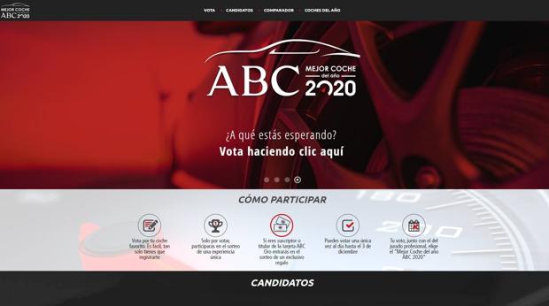 Cómo se puede votar por el Mejor coche del Año ABC 2020