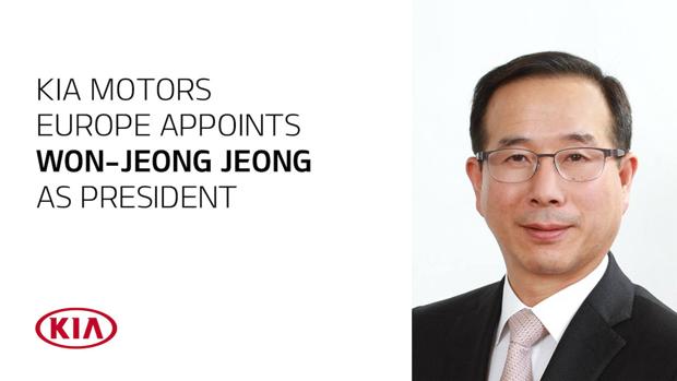 Kia nombra a Won-Jeong Jeong nuevo presidente en Europa