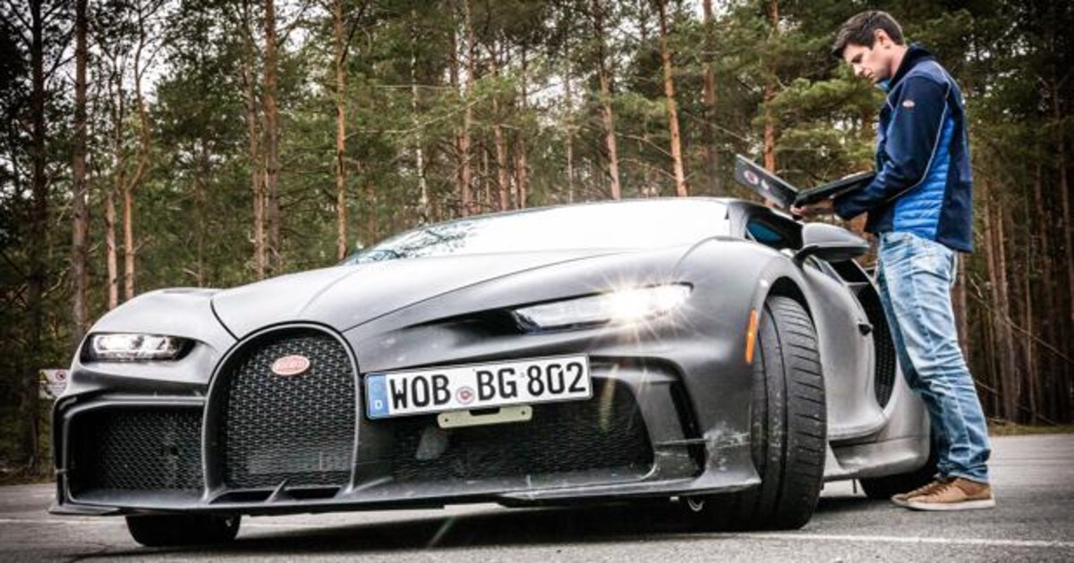 Bugatti continúa con sus pruebas en carretera, pese al coronavirus, aunque ahora se realizan en solitario