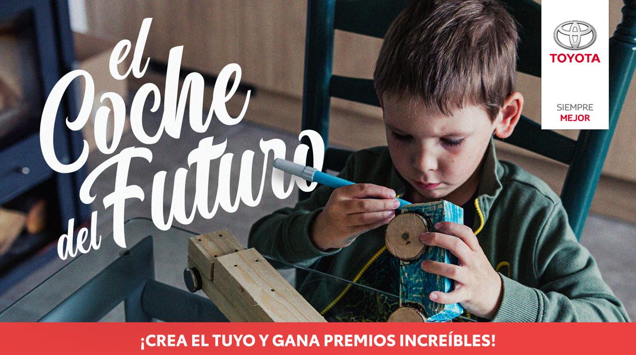 Toyota lanza un concurso para que los niños diseñen el coche del futuro con todo lo que encuentren por casa