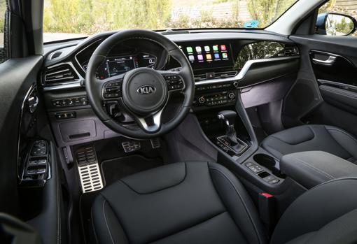 Interior del Kia Niro