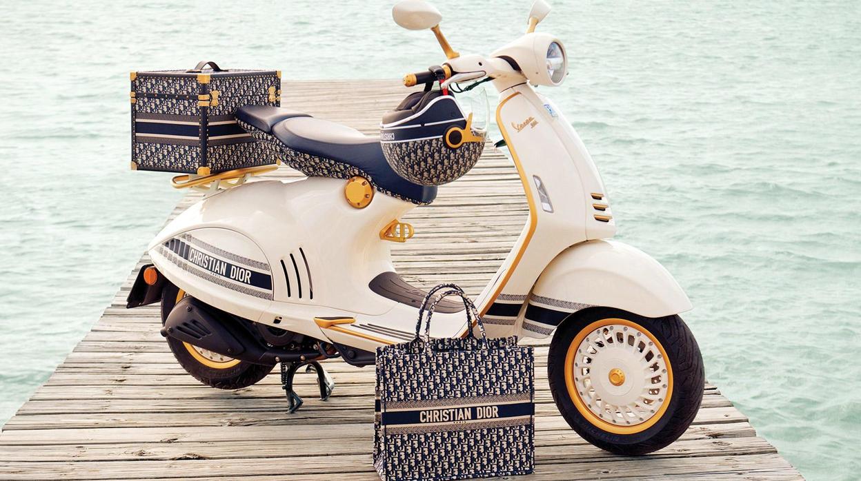 Vespa 946 Christian Dior: una edición exclusiva llena de glamour