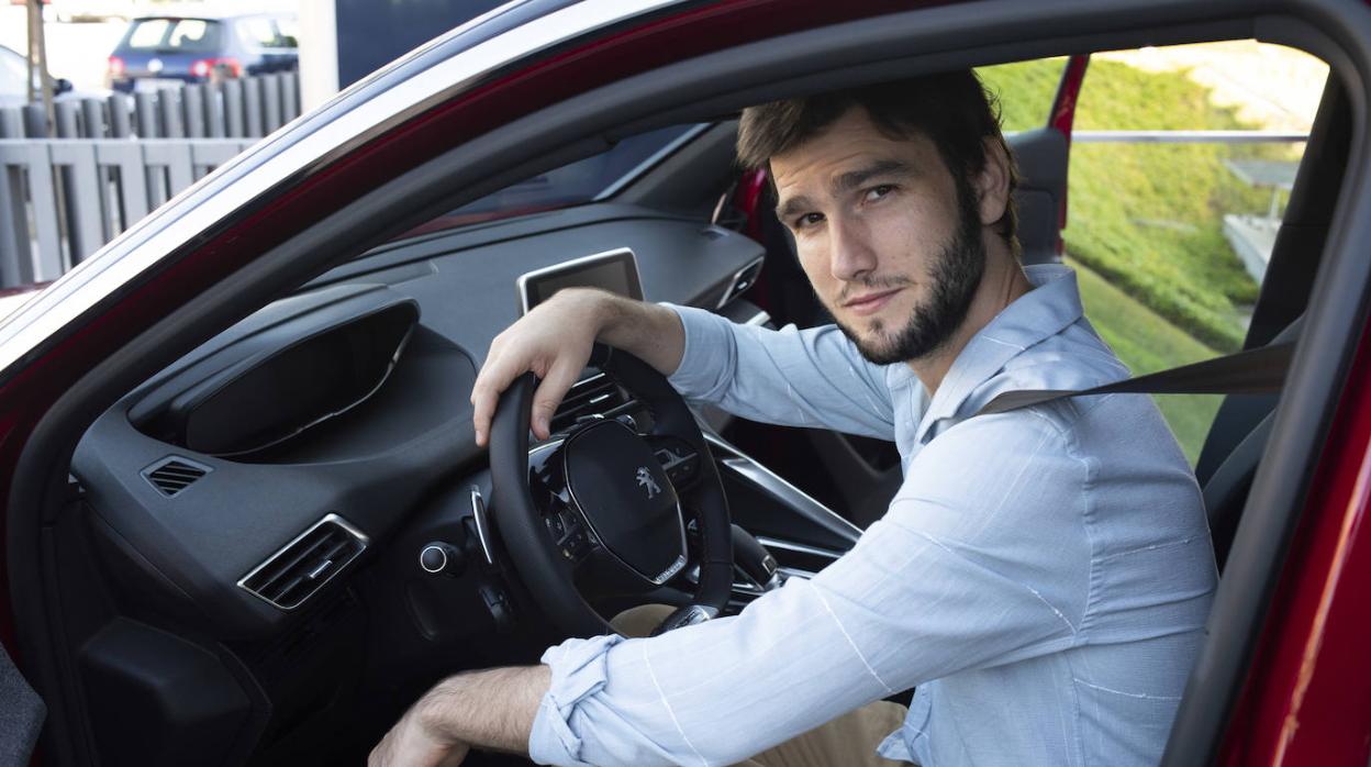 El coche de Lucas Vidal: «Prefiero disfrutar al volante, como copiloto soy de los pesados»