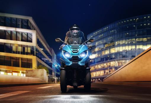 Peugeot presenta la versión 2020 de su vehículo de tres ruedas: el Metropolis