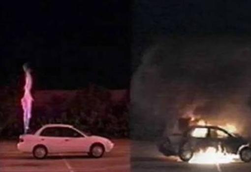 Comportamiento de un coche de hidrógeno frente al mismo modelo de gasolina