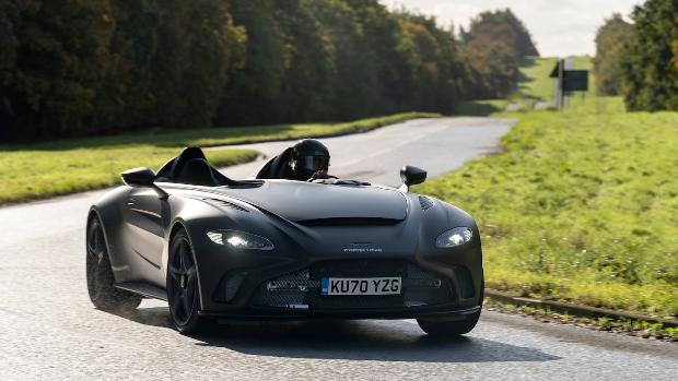 Primeras imágenes del Aston Martin V12 Speedster: limitado a 88 unidades