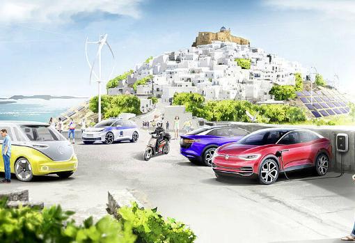 Volkswagen y Grecia crean en la isla de Astipalea un oasis de movilidad