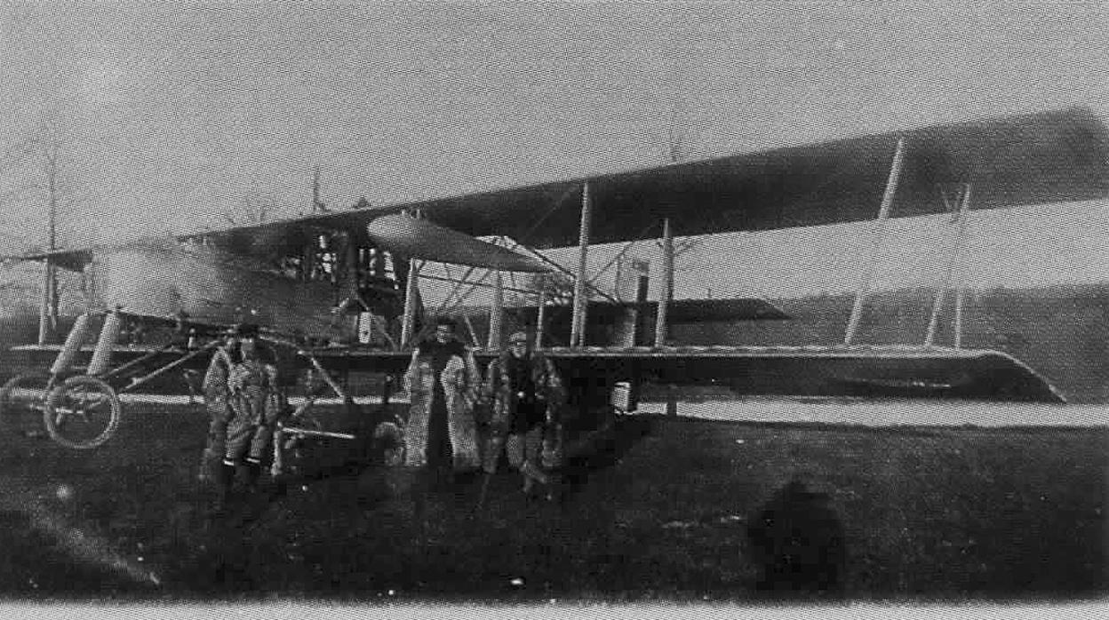 Primer avión de 1915 de Peugeot