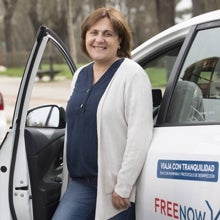 Argentina es una de las taxistas que ha participado en el estudio