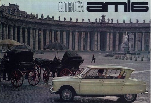 Citroën Ami6, el coche que nació del lápiz del diseñador Flaminio Bertoni