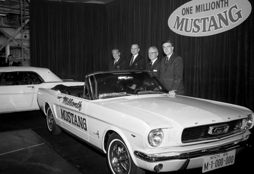 En 1966 se entrega la unidad un millón. El Mustang es un fenómeno comercial