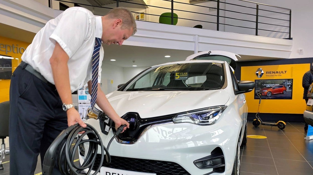 Renault Zoe en un concesionario