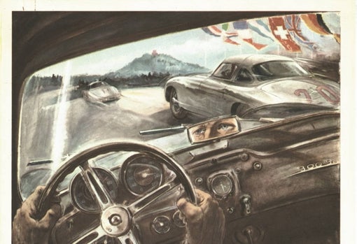 Hans Liska, el hombre que amaba dibujar los Mercedes