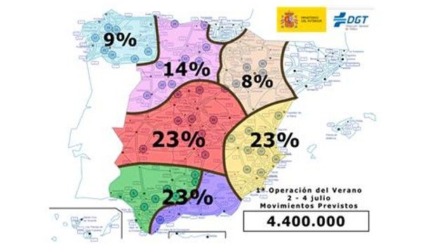 Comienza la Operación Salida bajo la atenta mirada de más de 1.300 radares de tráfico