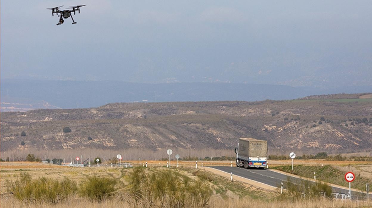 La DGT detalla donde sobrevolarán los drones