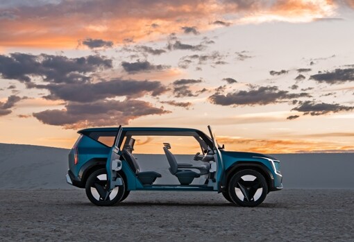 Kia anticipa el siguiente modelo de su gama 100% eléctrica, el Concept EV9