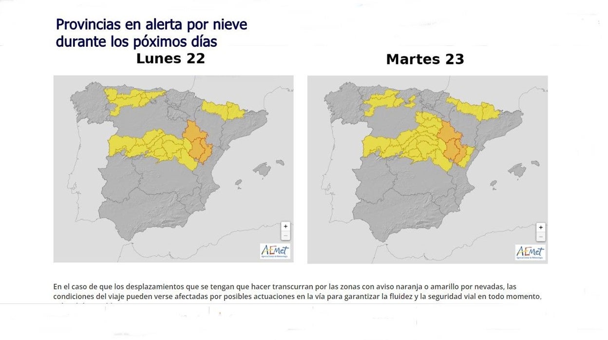 La DGT recomienda dejar libre el carril izquierdo y consultar el estado de las carreteras antes de viajar