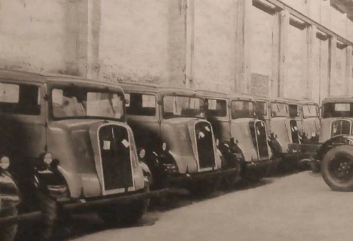 Primeros camiones Ford Motor Ibérica
