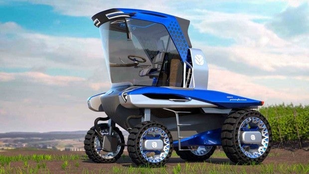 El tractor más chic y futurista es un diseño de Pininfarina