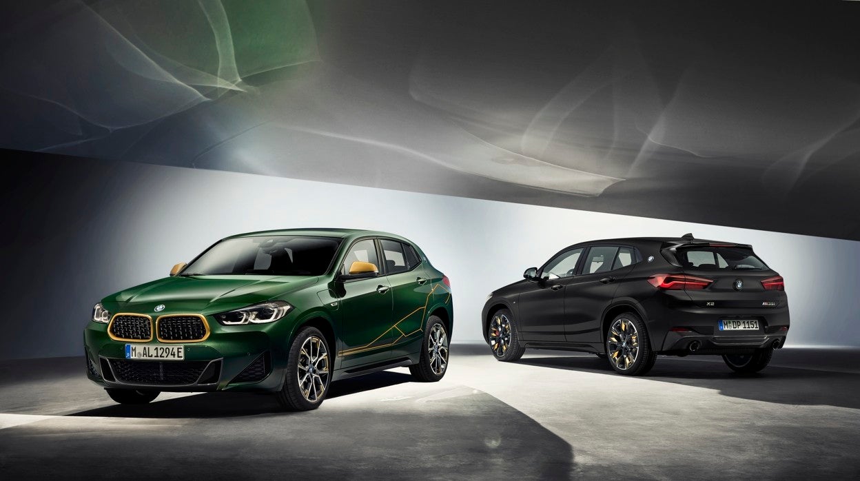 BMW presenta el X2 GoldPlay Edition: Elegante extravagancia