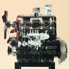 El motor era un cuatro cilindros de 2,6 litros