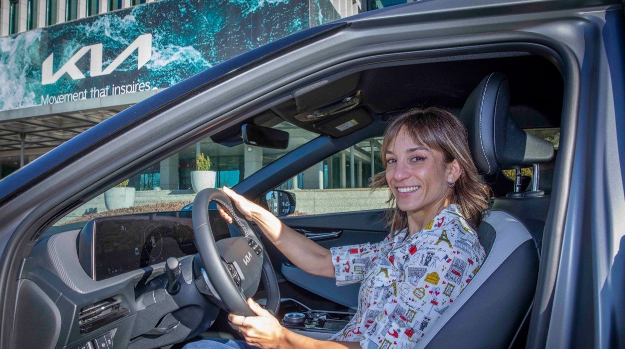 El coche de Sandra Sánchez: «Es como un avión»