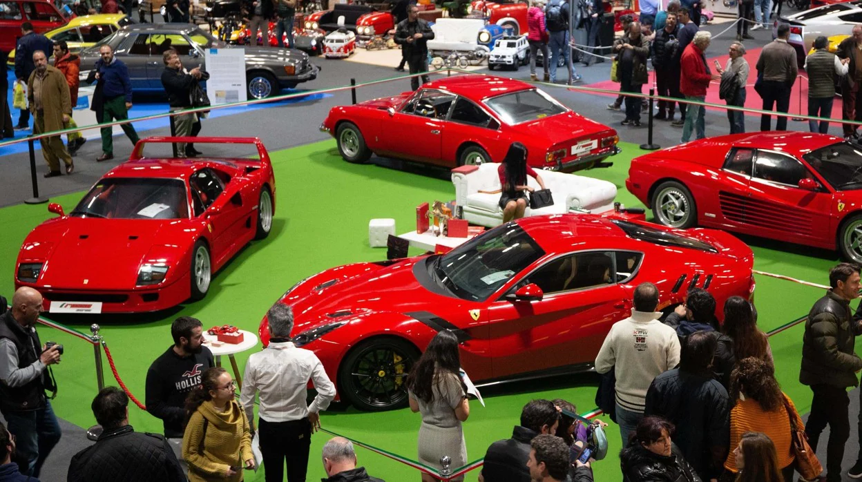 Así será la exposición de Ferrari con motivo del 30 aniversario del Salón del Automóvil y la motocicleta de Vigo