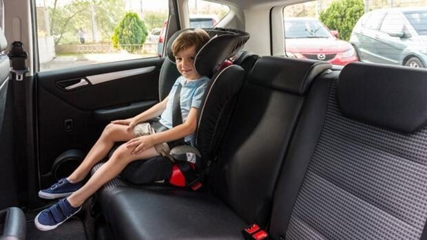 Aumenta el número de menores que viaja sin cinturón de seguridad