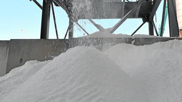 Imagen de la planta de sal vacuum de Súria