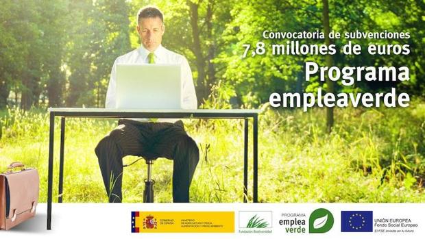 El Programa empleaverde busca aumentar la empleabilidad de las personas paradas y fomentar la creación de empresas respetuosas con el medio ambiente
