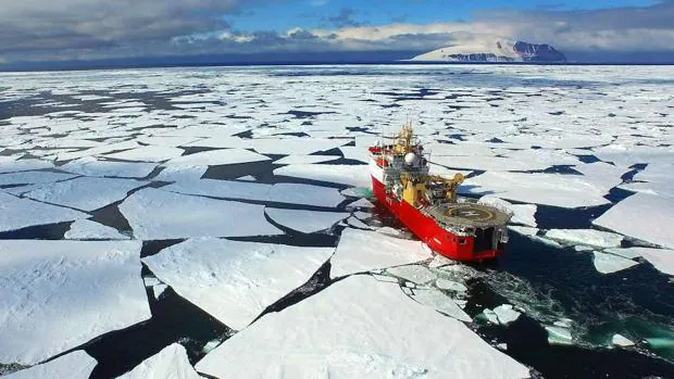 A los científicos les ha sorprendido que el proceso de deshielo del océano Antártico suelte tal cantidad de nitrógeno orgánico
