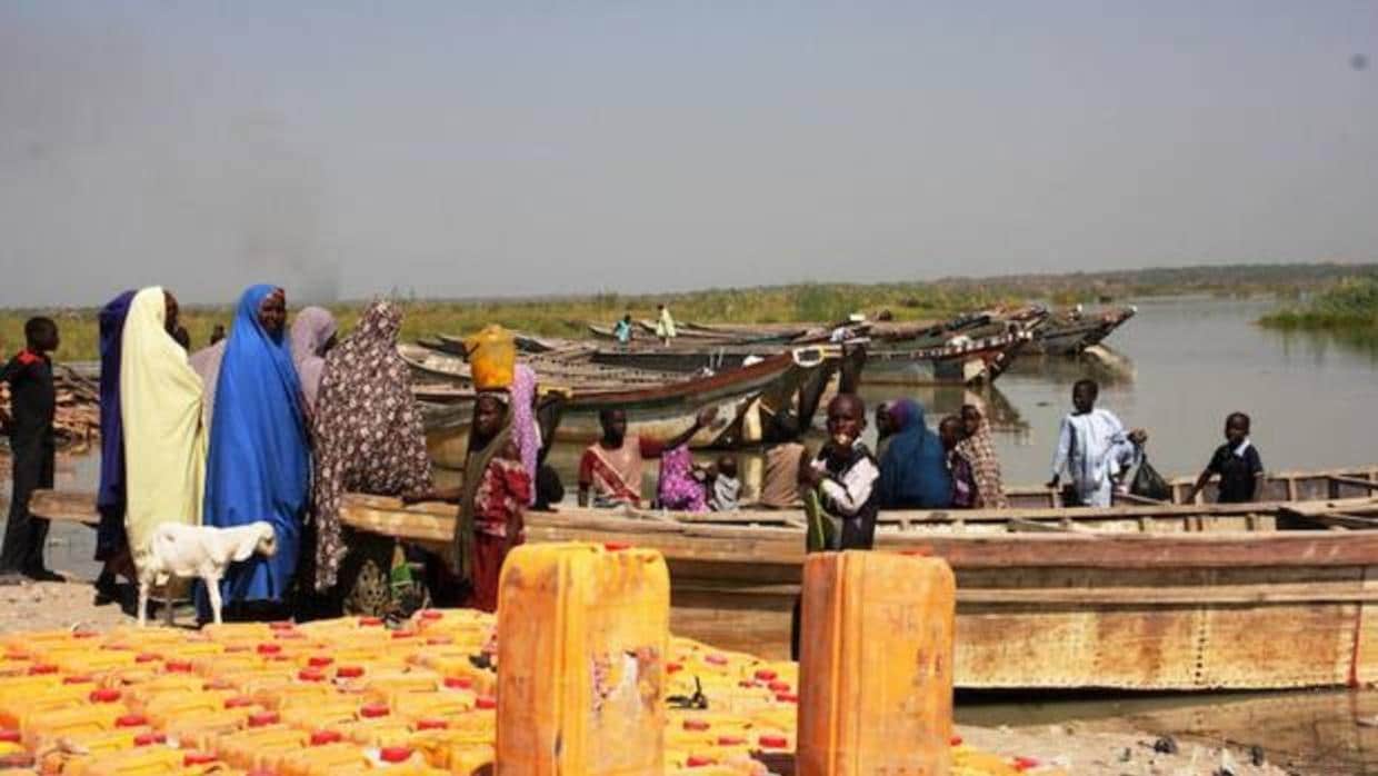 La pesca es una fuente importante de ingresos en la región de la cuenca del lago Chad