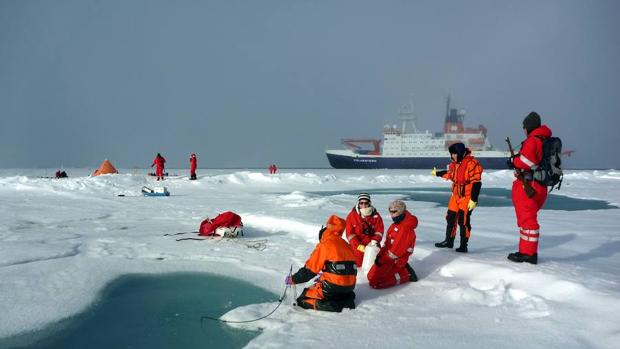 El hielo marino del Ártico se espesa más rápido en invierno