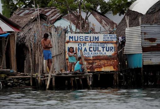 El mar se traga el archipiélago de San Blas