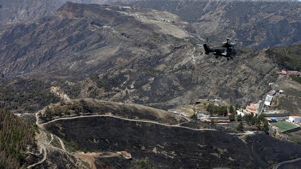 Estos son los espacios de gran valor ecológico que ha dañado el último incendio en Gran Canaria