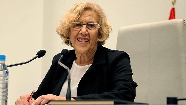 La alcaldesa de Madrid, Manuela Carmena