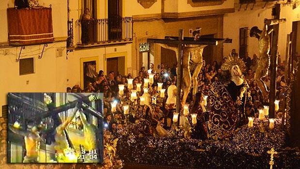 La caída del Cristo de la Carretería, 25 años después